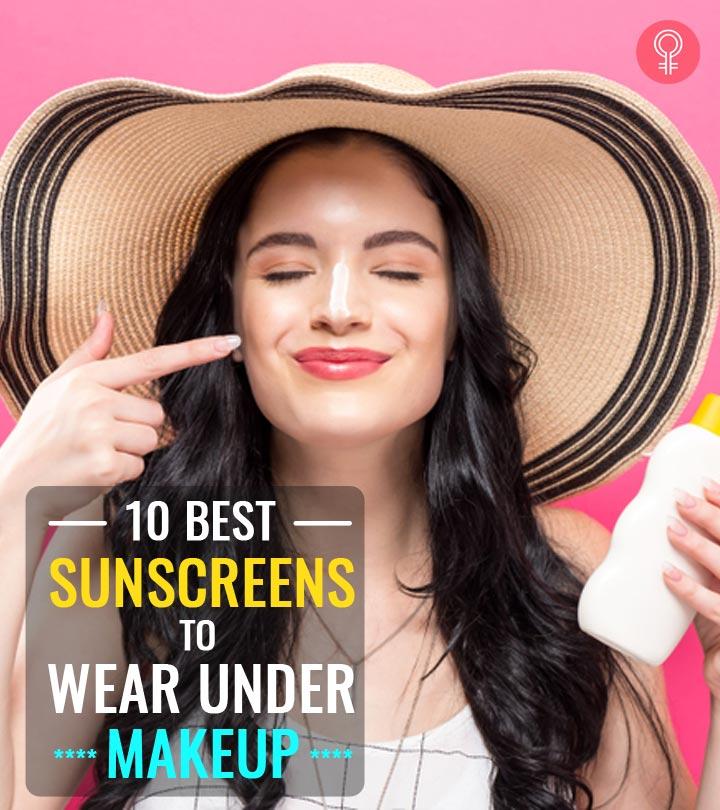 spray sunscreen on top of makeup