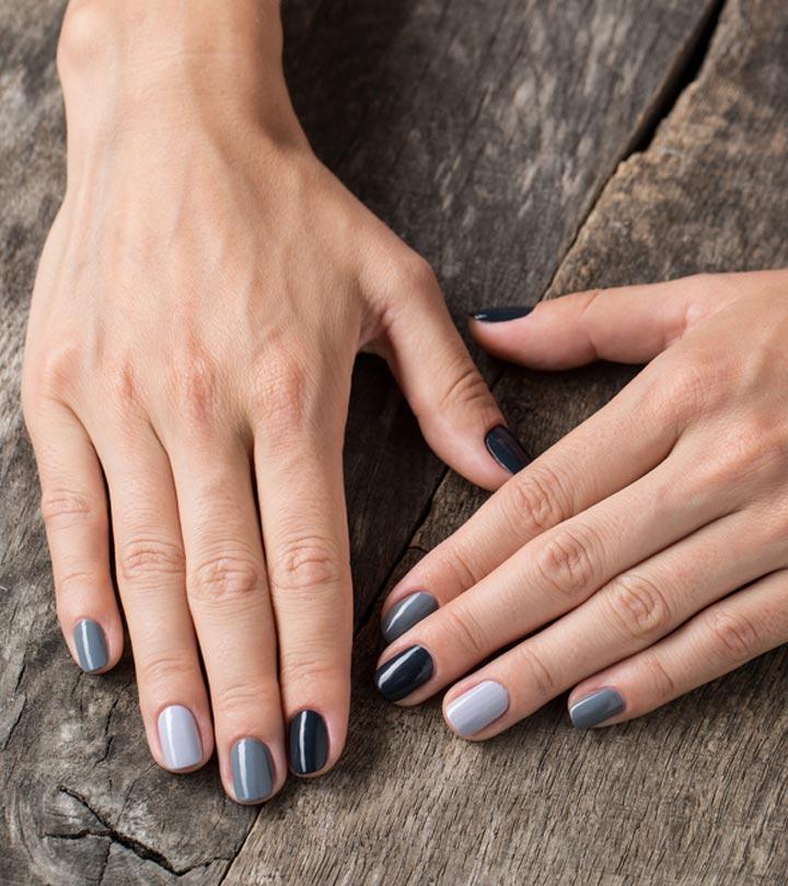 light gray gel nail polish