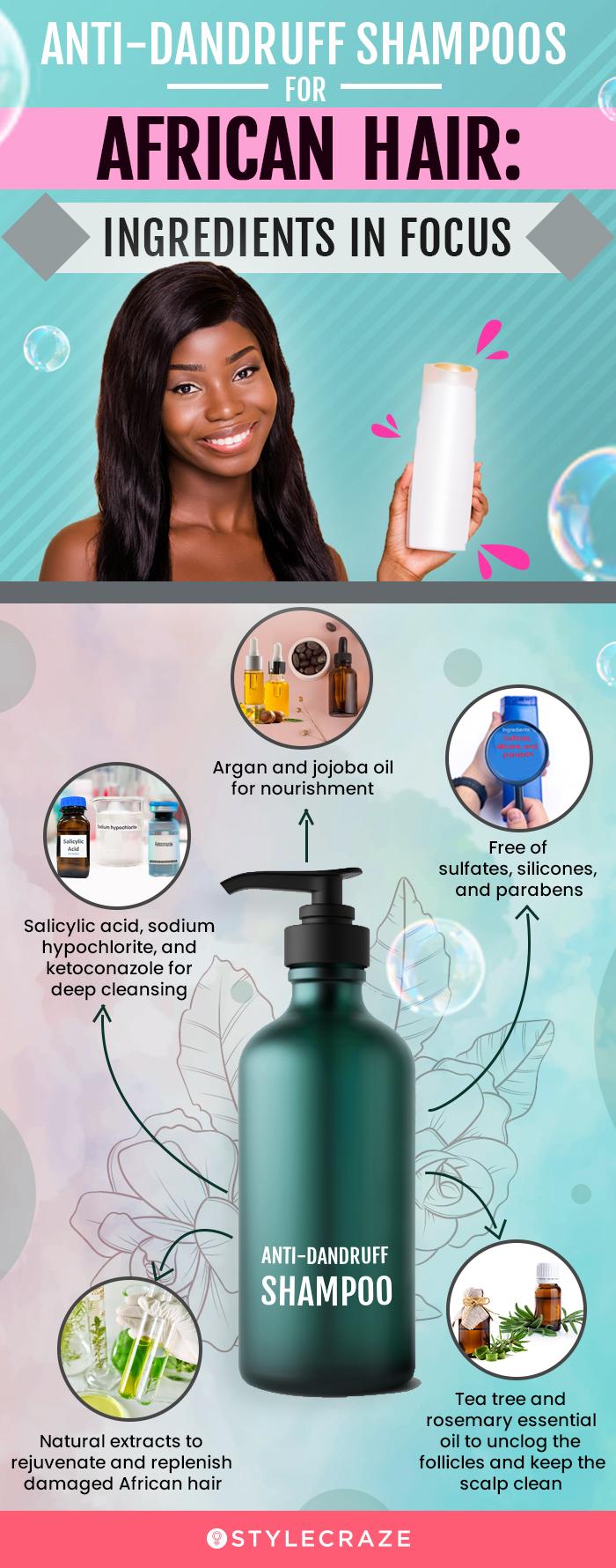 10 Best Anti Dandruff Shampoos For Afro American Hair 2023