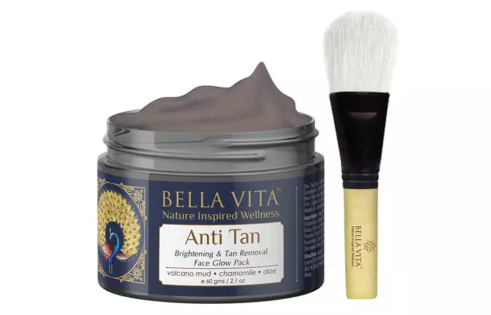 Bela Vita Anti-Tan Brightening and Tan Removal Face Glow Pack