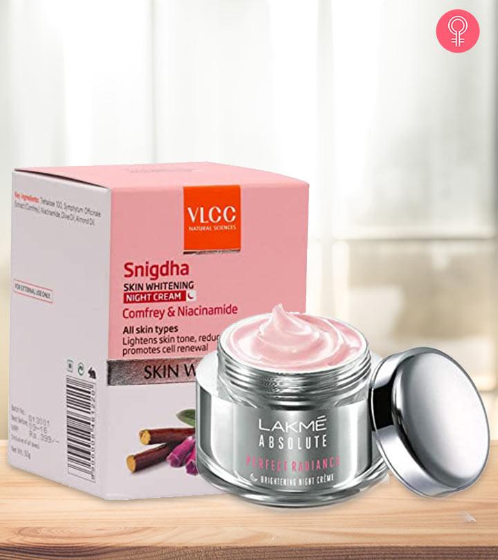 चेहरे का रंग साफ करने वाली 10 बेस्ट नाइट क्रीम - Best Skin Whitening ...