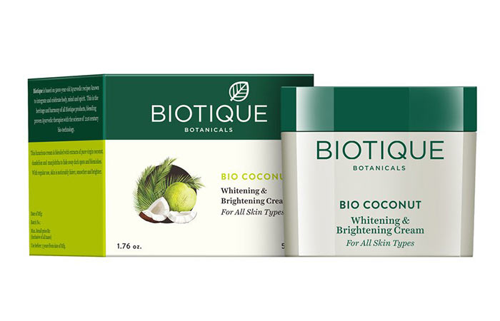  Biotic Bio Coconut Whitening and Brightening Cream