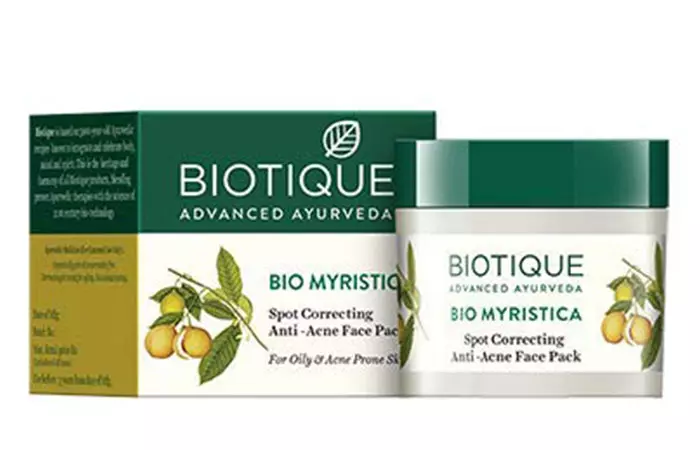  Biotic Bio Myristica Spot Correcting Anti-Acne Face Pack