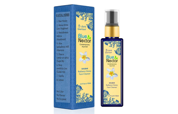 Blue Nectar Ayurvedic Honey and Aloevera Face Wash