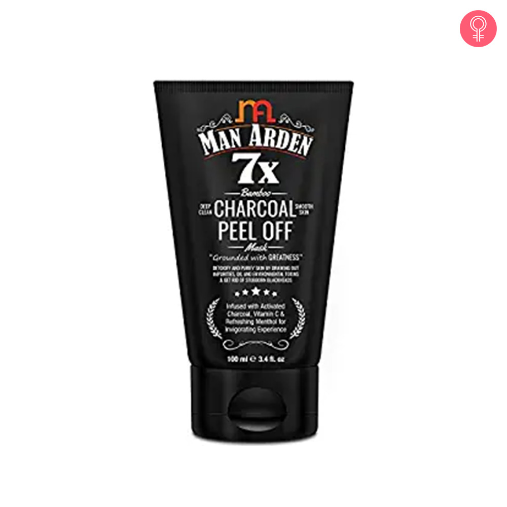 Man Arden 7X Activated Charcoal Peel Off Mask