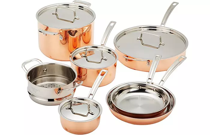 Cuisinart CTP-11AM Copper Tri-Ply Stainless Steel