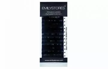 EMILYSTORES Premium Lashes Individual Mink Eyelash