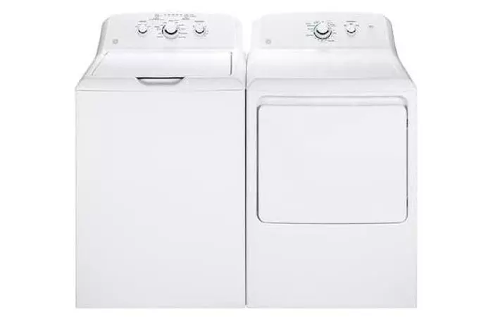 GE White Laundry Pair