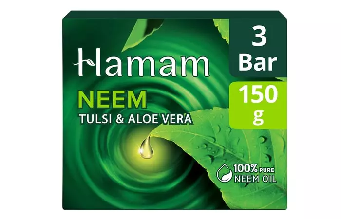 Hamam Neem Tulsi and Aloe Vera Soap Bar