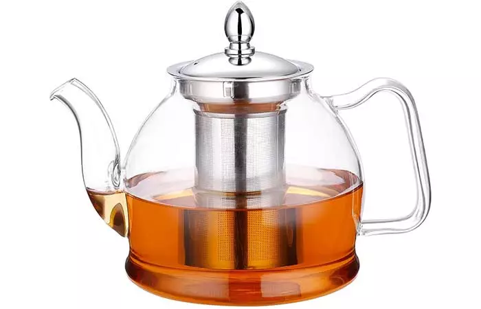 Hiware Glass Teapot With Removable Infuser