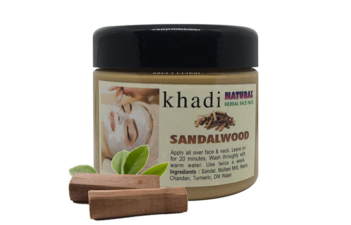 Khadi Herbal The Enque Natural Sandalwood Face Pack