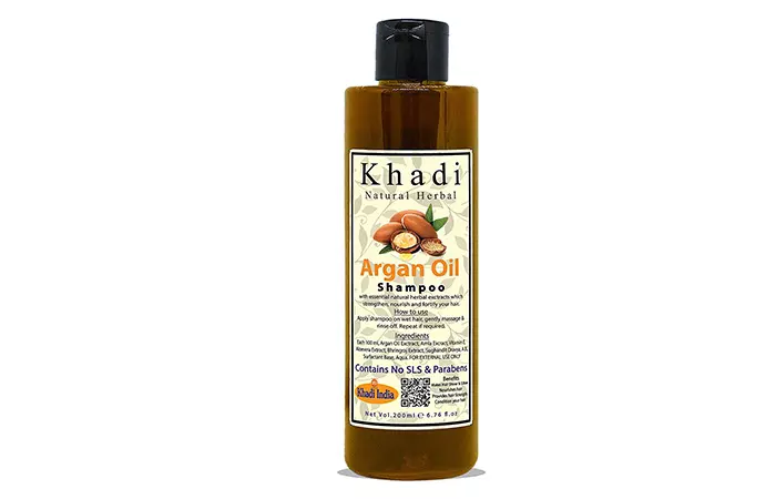  Khadi Natural Herbal Moroccan Argon Hair Shampoo