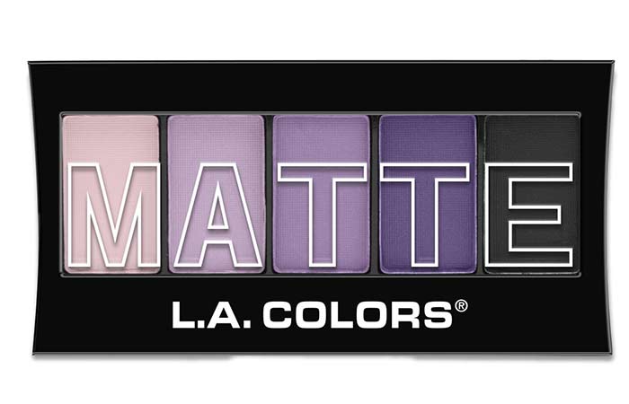 L.A. Colors Matte Eyeshadow Palette