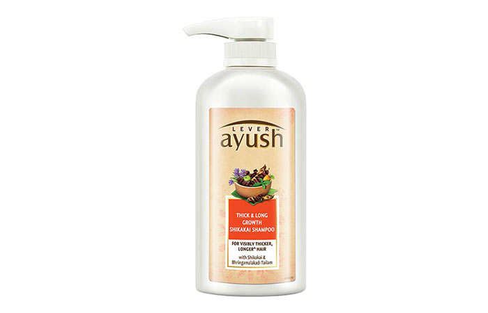 Liver Ayush Thick And Long Growth Shikakai Shampoo