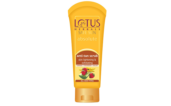 Lotus Herbal Safe Sun Absolute Anti Tan Scrub