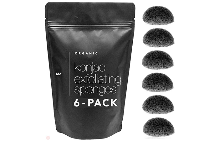 Minamul Konjac Exfoliating Sponge Set