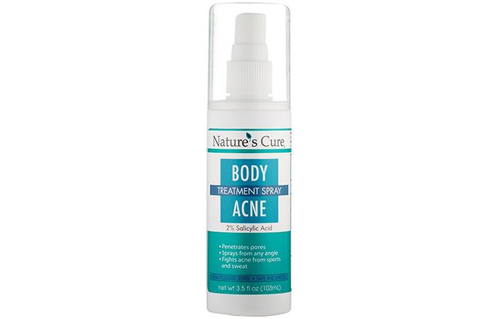 Nature's Cure Body Acne Treatment Spray