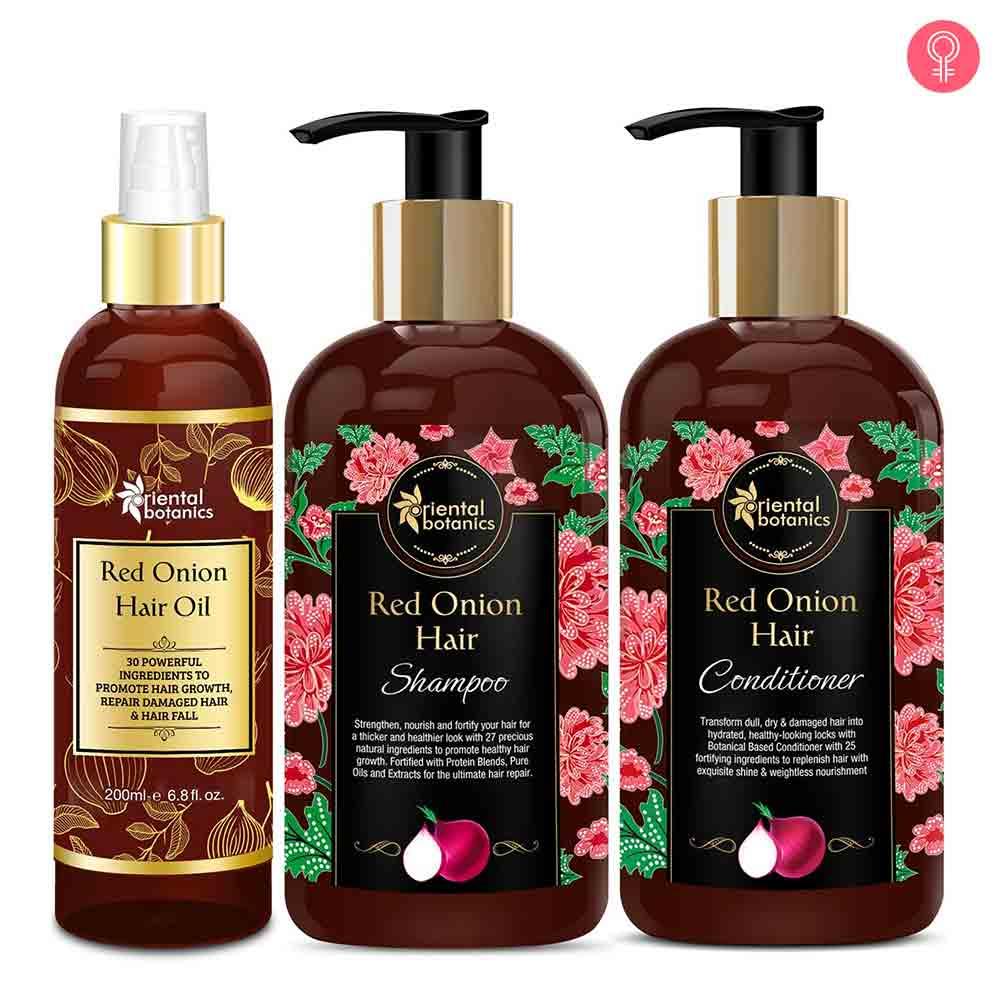 Oriental Botanics Red Onion Hair Shampoo + Conditioner + Oil Reviews