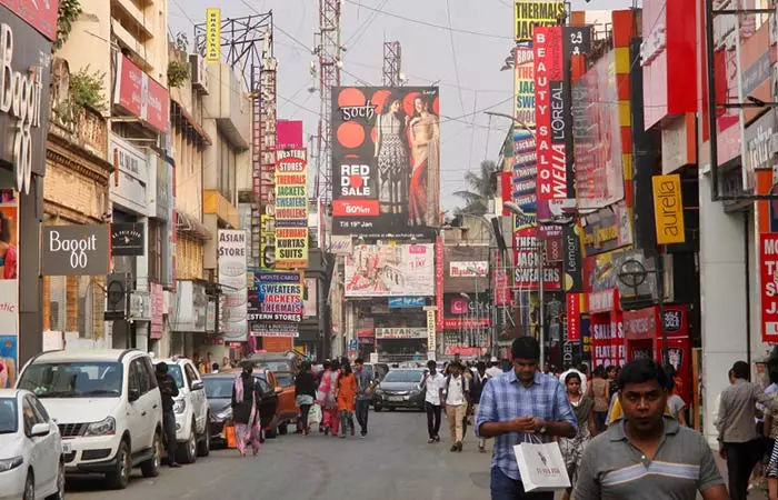 Shopping At Brigade Road And Commercial Street