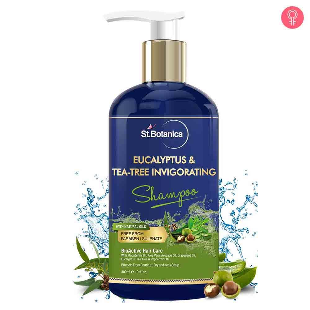 St.Botanica Eucalyptus & Tea Tree Dry Hair Repair Shampoo Genuine