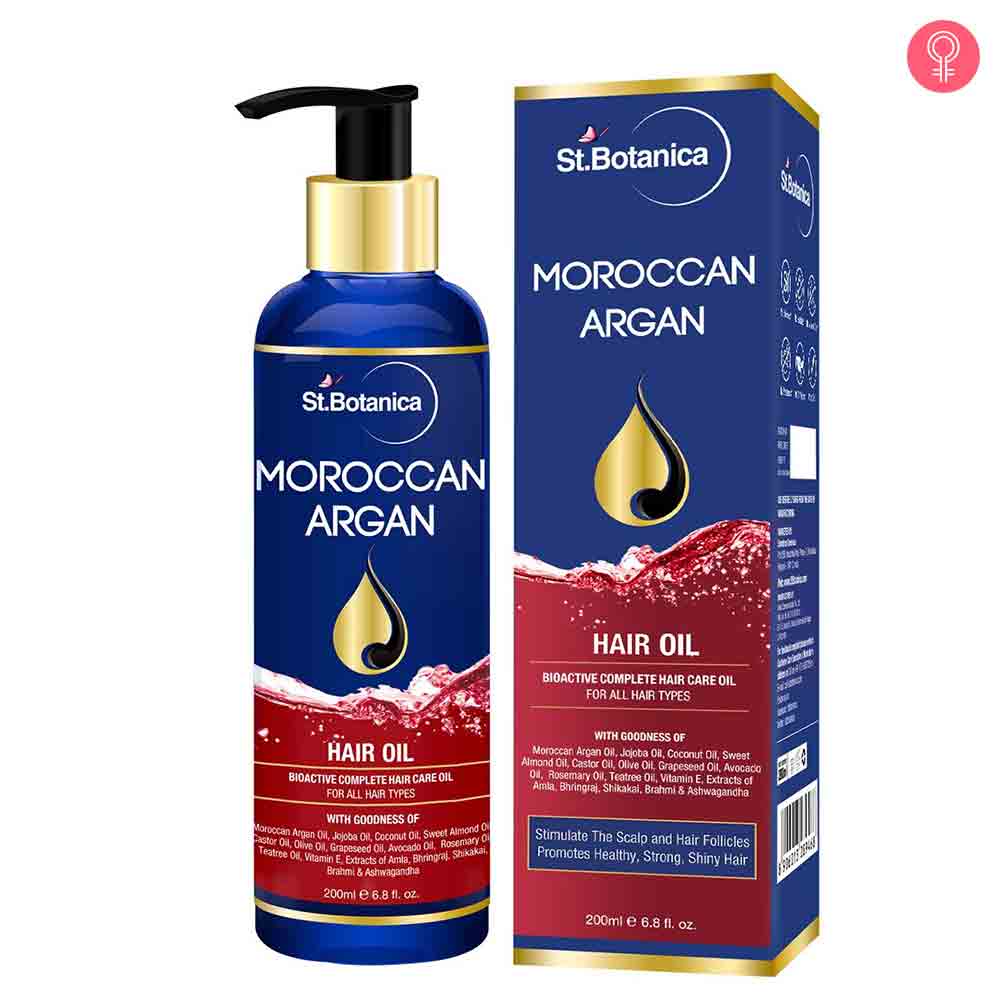 St.Botanica Moroccan Argan Hair Growth Oil