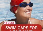 13 Best Swim Caps For Long Hair (2023) - Reviews