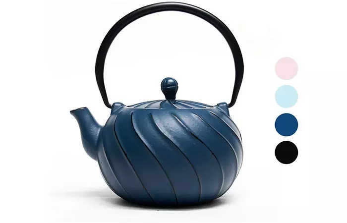 TOPTIER Japanese Cast Iron Teapot