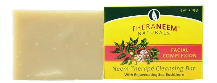 Theranim Naturals Facial Complexation Neem Therapy Cleansing Bar