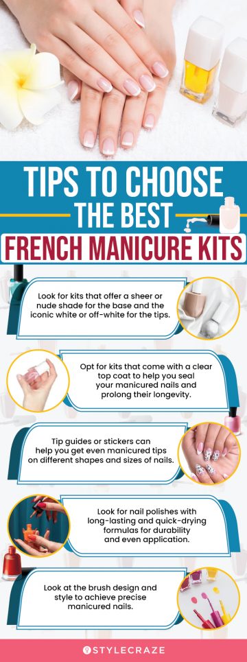 Tips To Choose The Best French Manicure Kits (infographic)