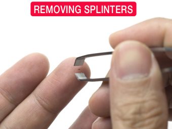 Tweezers For Removing Splinters
