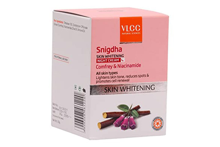  VLCC Snigdha Skin Whitening Night Cream