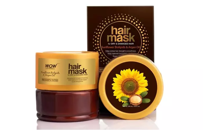 Wao Skin Science Sunflower Biolipids and Argan Oil Hair Mask