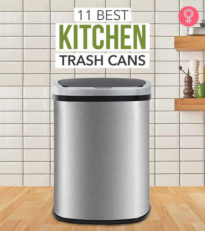 11 Best Kitchen Trash Cans Of 2021 With A Buying Guide   11 Best Kitchen Trash Cans Of 2020 With A Buying Guide 