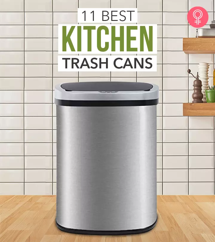 11 Best Kitchen Trash Cans Of 2024 With A Buying Guide