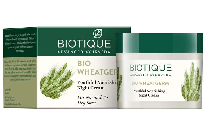 Biotique Bio Wheat Germ FIRMING FACE and BODY NIGHT CREAM