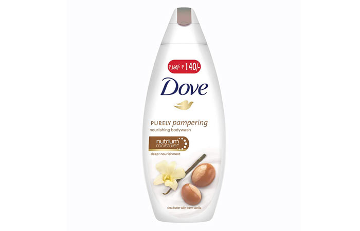 Dove Shia Purely Pampering Nourishing Body Wash, Shia Butter with Warm Vanilla