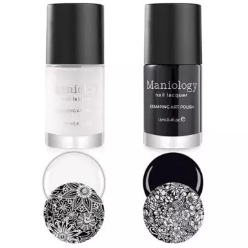 Maniology Black and White Duo Bam!