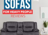 12 Best Sofas For Heavy People That Are Comfy & Durable - 2022