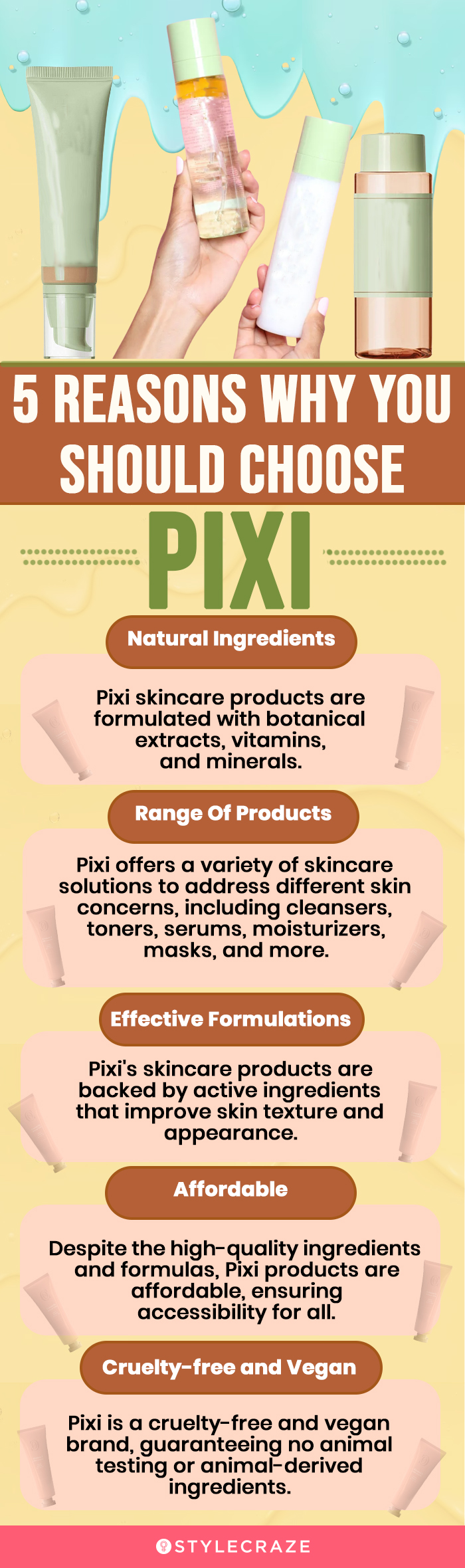 Reasons Why You Should Choose Pixi (infographic)
