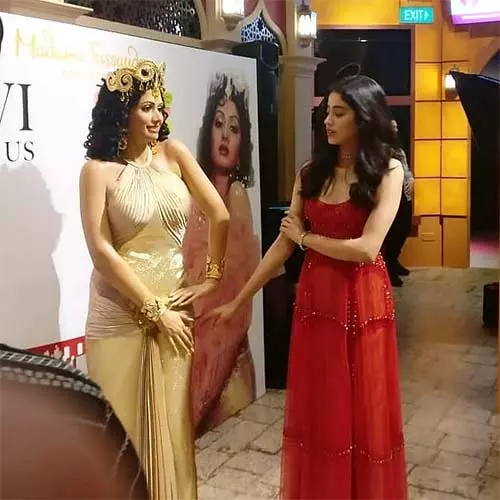 Golden Dress In Mr. India