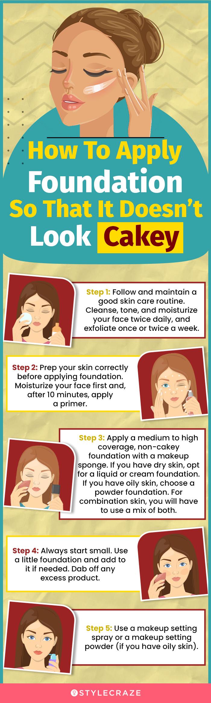 How To Avoid Cakey Foundation – Tricks To Avoid Cakey Makeup