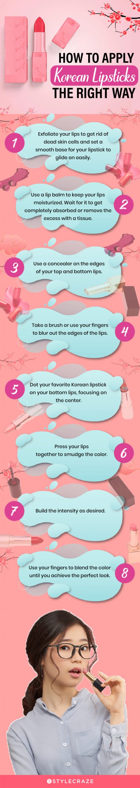 How To Apply Korean Lipstick The Right Way
