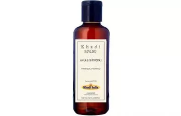 Khadi Mauri Amla And Bhringraj Shampoo - Anti-Hair Fall Shampoos