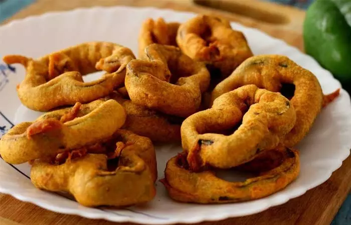 Shimla Mirch Bhajiya