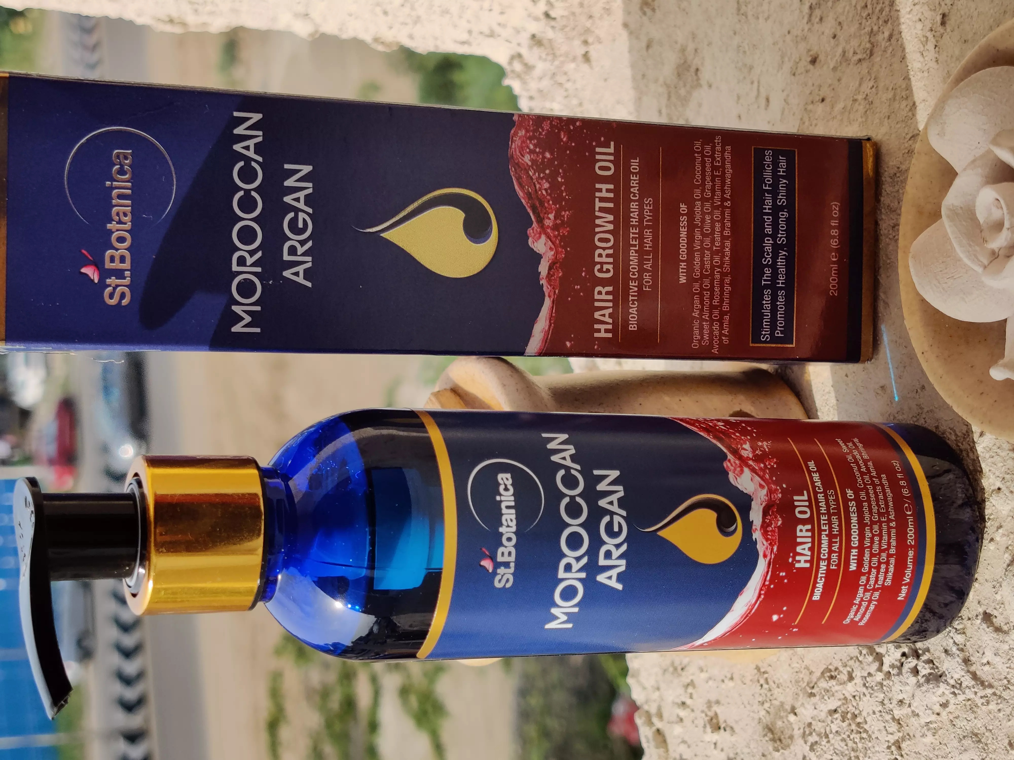 St.Botanica Moroccan Argan Hair Growth Oil Reviews, Ingredients