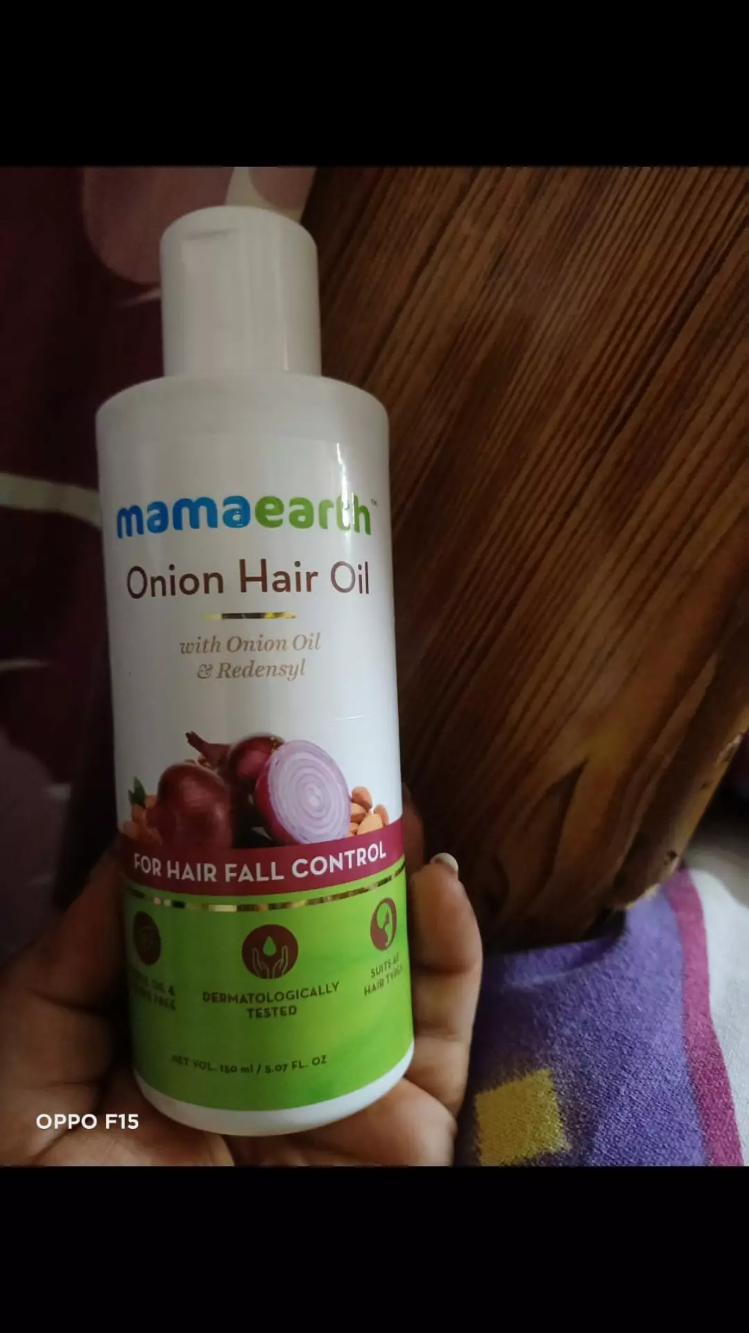 Mamaearth Onion Hair Oil (With Comb) For Hair Regrowth & Hair Fall
