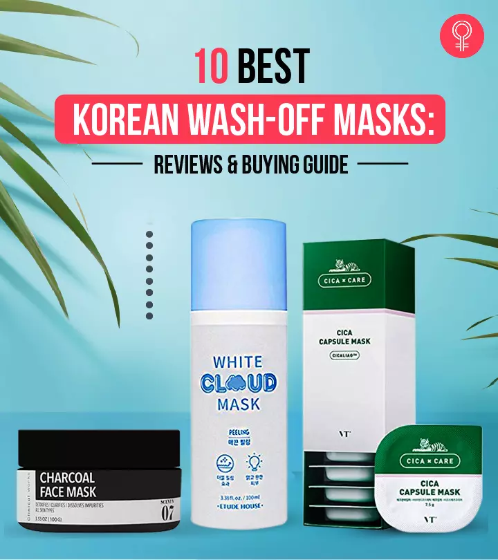 10 Best Korean Wash-Off Masks For Glowing Skin – 2020