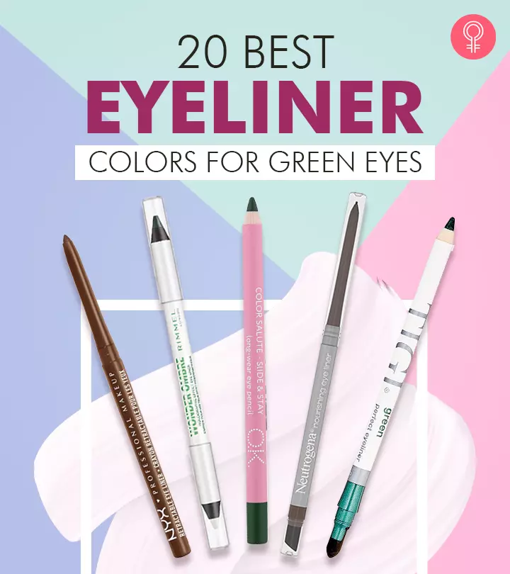 Make your green eyes pop with long-lasting eyeliners made of gentle formulas.