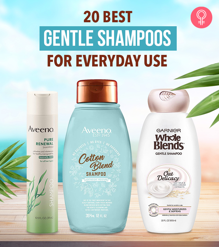 20 Best Gentle Shampoos For Everyday Use – 2022’s Top Picks