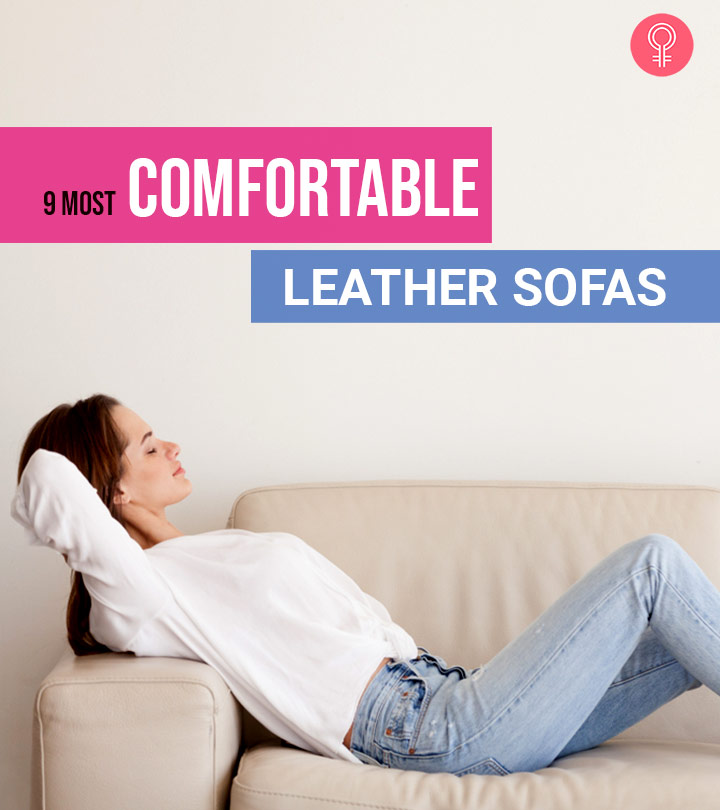 9 Most Comfortable Leather Sofas Of 2021